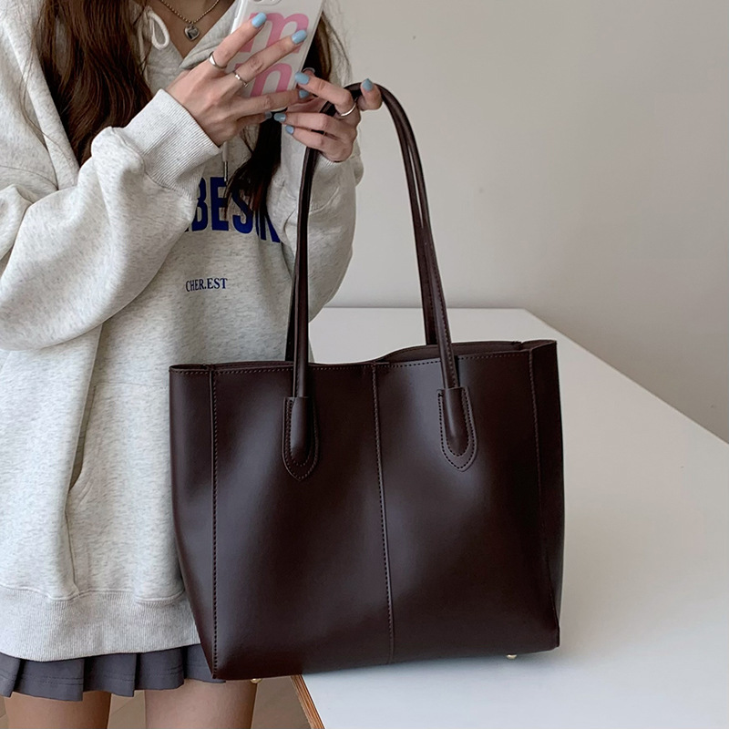 Women'S Vegan Bags - Tas tote wanita antik, versi Korea