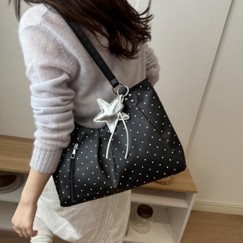 Women'S Vegan Bags - Tas Tote PU Vintage Kasual untuk
