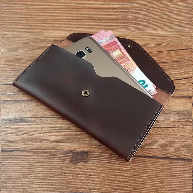 Women Bags Ck - Dompet Kulit Buatan Tangan dengan Nama