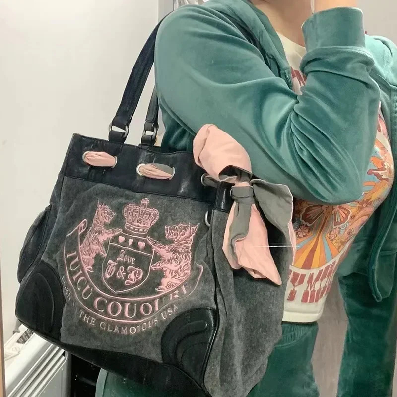 Women'S Vegan Bags - Tas Tangan Bordir Chic Retro Vintage