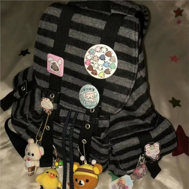 Women'S Vegan Bags - Ransel Antik Harajuku Tas Wanita Kasual