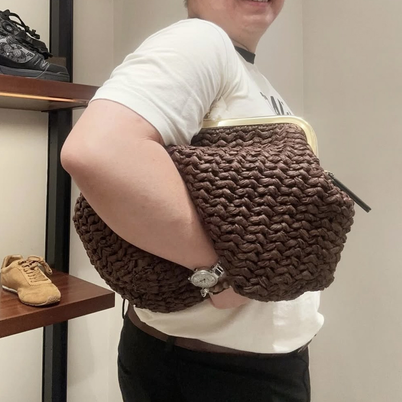 Tas Pantai Raffia Anyaman Tang - Women'S Vegan Bags ulasan dan harga