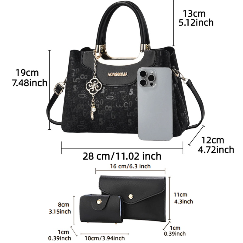 Set Tas Tangan Wanita 3-in-1,  - Women'S Crossbody Bags ulasan dan harga