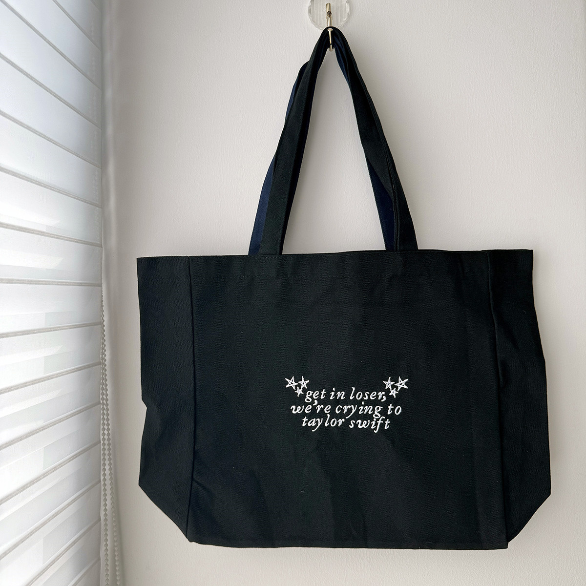 Tas Tote Kanvas Katun Gaya Vin - Women Bags Ck ulasan dan harga