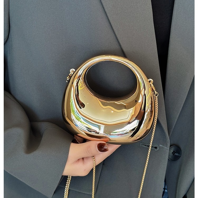 Tas Malam Mini Emas, Dompet da - Women Bags Luxury ulasan dan harga