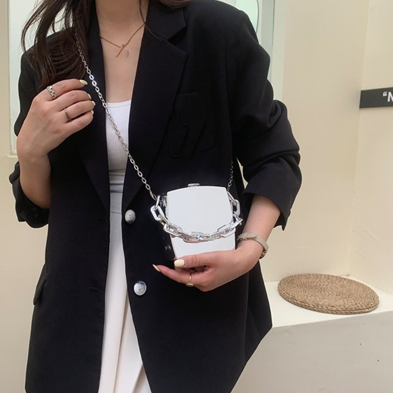Tas Selempang Kotak PVC Kecil  - Women Bags Luxury ulasan dan harga