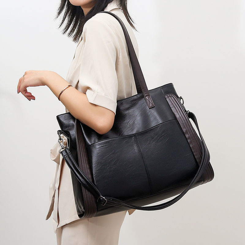 Tas Bahu Hitam Besar Baru untu - Women Bags For Airport ulasan dan harga