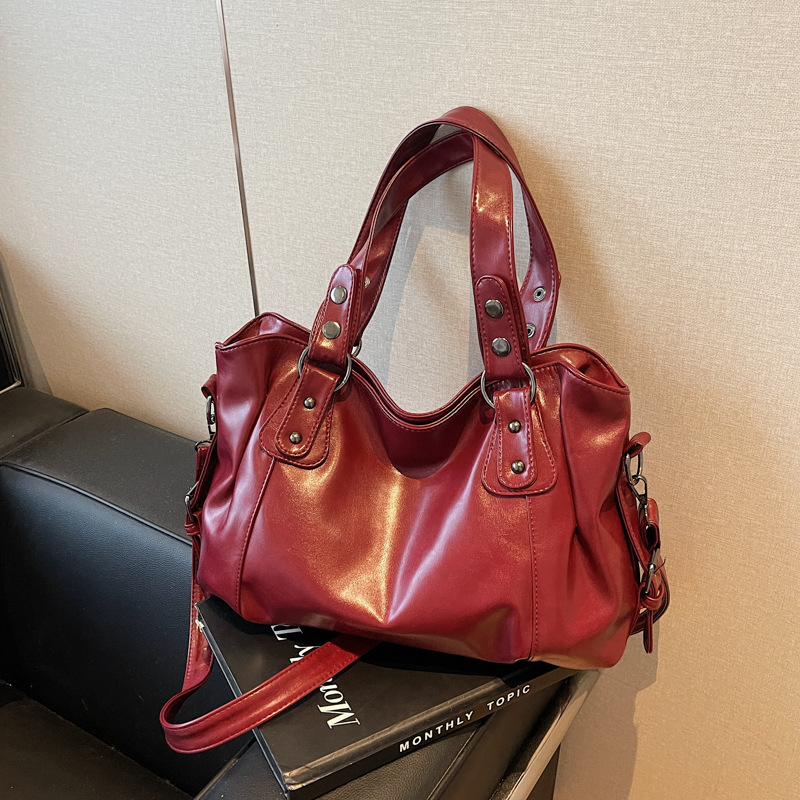 Tas Tote Kulit Imitasi Retro O - Women'S Vegan Bags ulasan dan harga