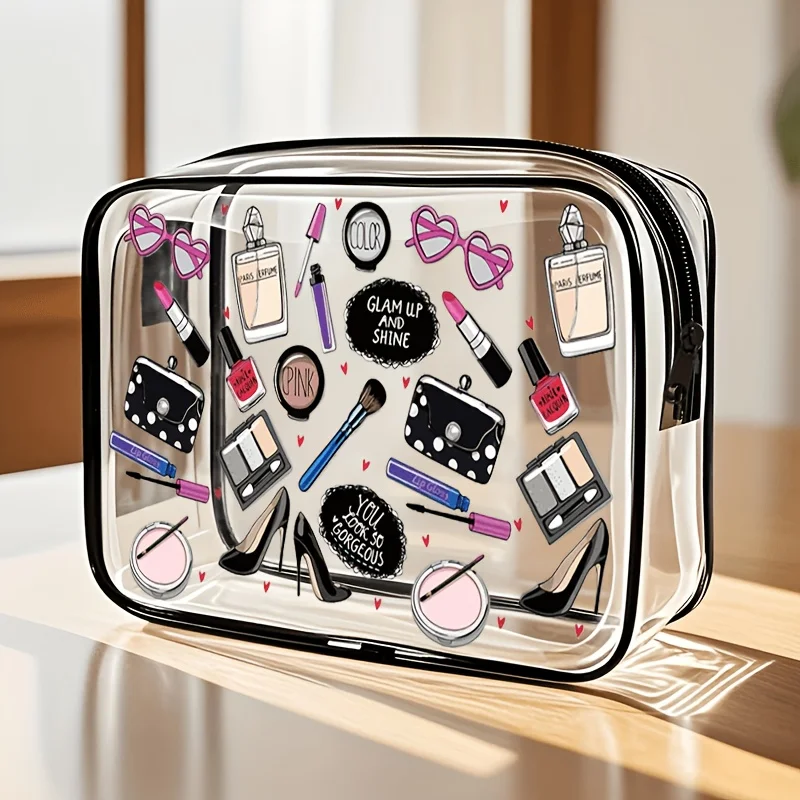 1 Buah Tas Rias Bening Transpa - Women Bags For Airport ulasan dan harga