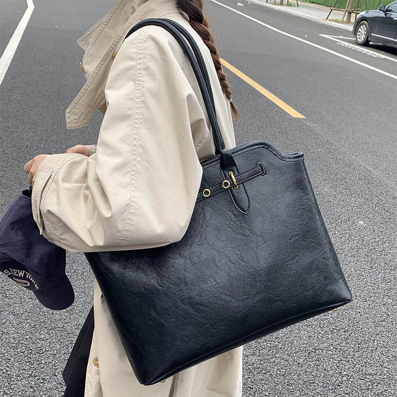 Tas Bahu Pegangan Pendek Kulit - Women Bags For Airport ulasan dan harga