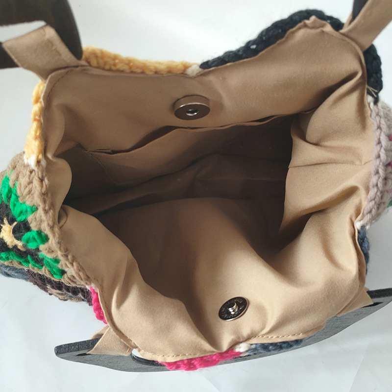 Tas Tangan Wanita Rajut Granny - Women'S Vegan Bags ulasan dan harga