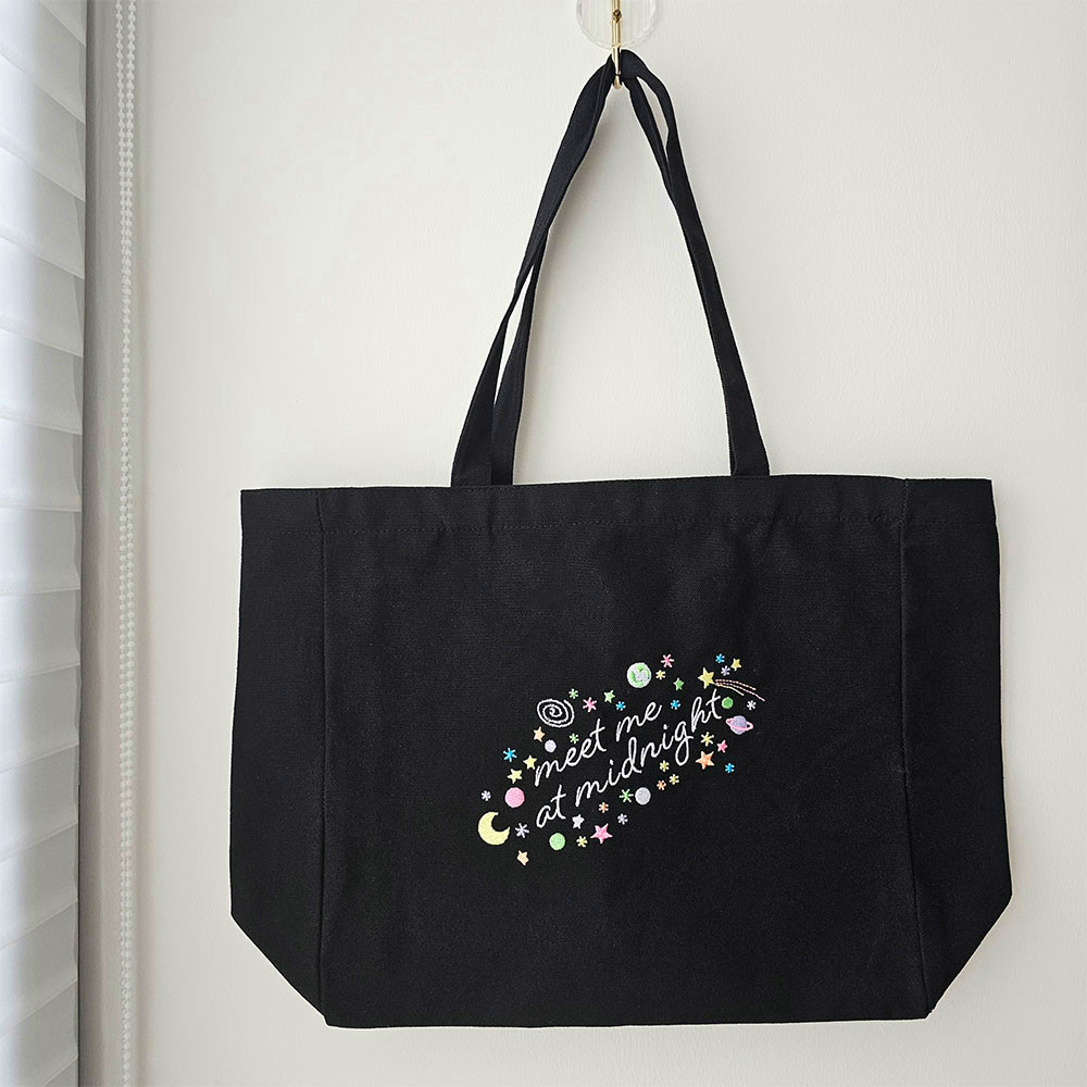 Tas bahu kanvas wanita bordir  - Women Bags Ck ulasan dan harga